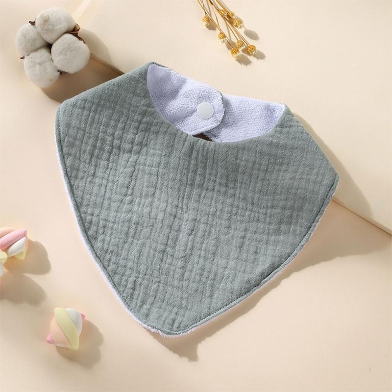 Absorbent & Waterproof Infant Bibs Stylish & Practical Bibs Cotton Burp Cloth Comfortable Perfect for Feeding & Teething