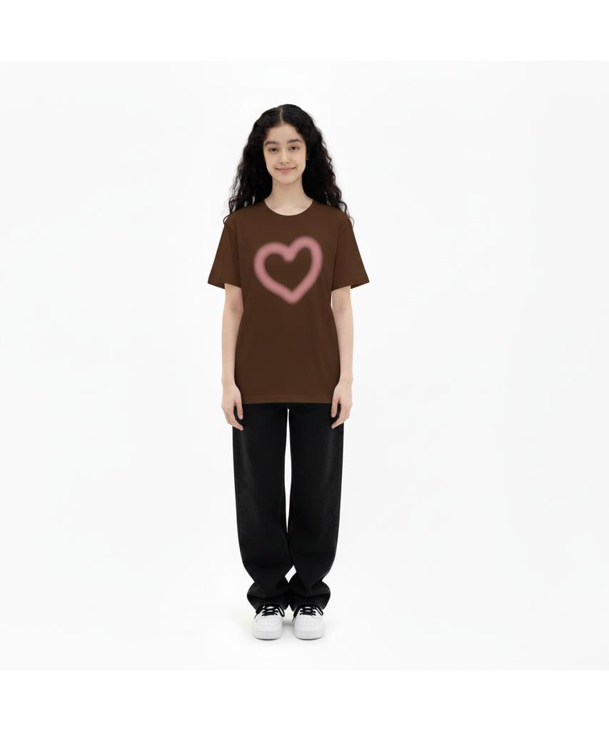 Leobeumiopisyeol Pastel Heart T-Shirt 2Ver.