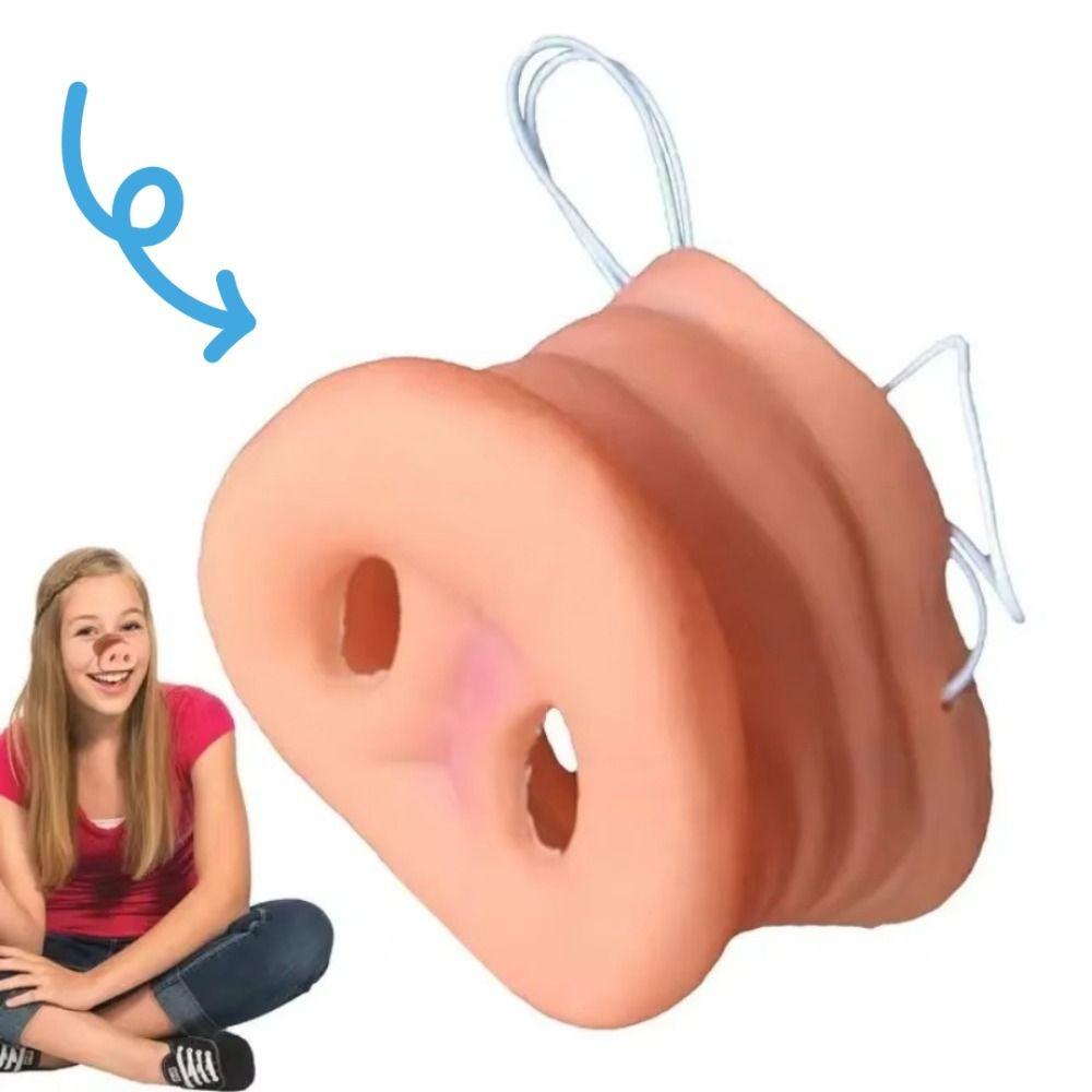 Halloween-Fake-Schweinenase für Erwachsene, Maskenball, Cosplay-Requisiten, lustige Latex-Schweinenasenmaske, Geschenk für Kinder