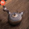 Hi Ceramic Antique Dead Wood Side Handle Teapot Portable Kettle Handmade Tea Pot Tea Cup Drinkware Kung Fu Tea Set