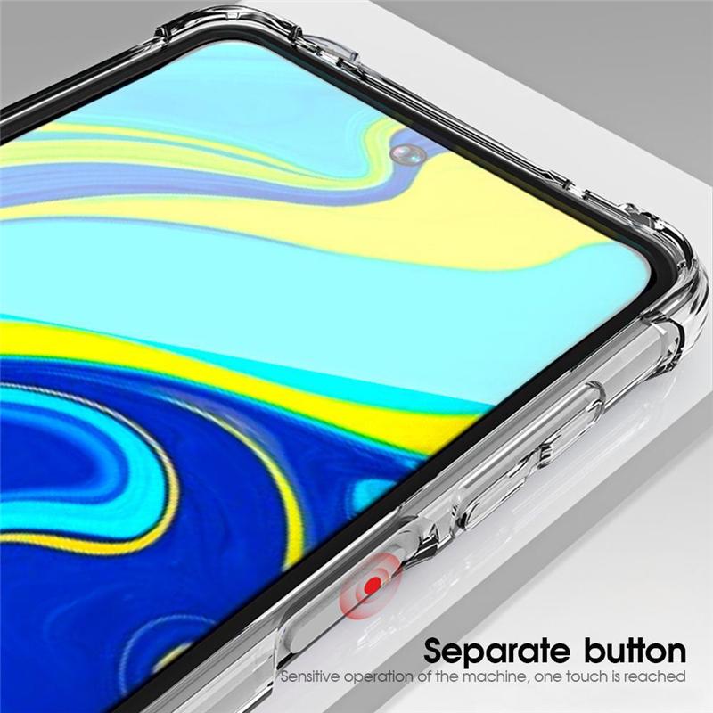 Für Xiaomi Redmi Note 9s Hülle Weiche Silikon Schutzhüllen Für Xiaomi Redmi Note 9 Pro Max Stoßfeste TPU Handy Rückseite Bumper Schale Coque Capa