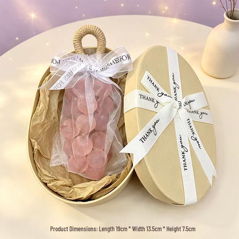 Handmade Crystal Grape Cluster Soap Gift Set - Transparent Simulation Grape Soap