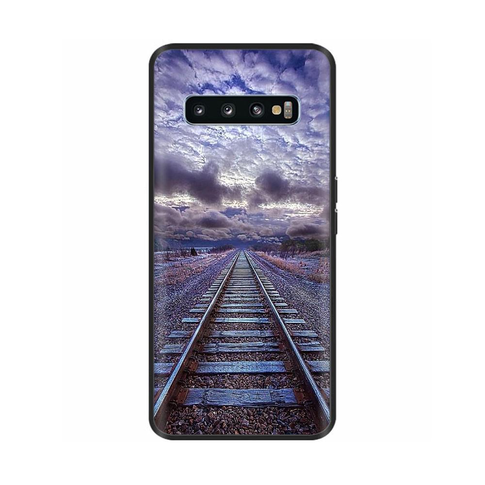 Shockproof Cover For Samsung Galaxy S10 Phone Case Animals Painted Shell For Samsung S10 Plus S10+ S 10 Soft Silicone Back Cover