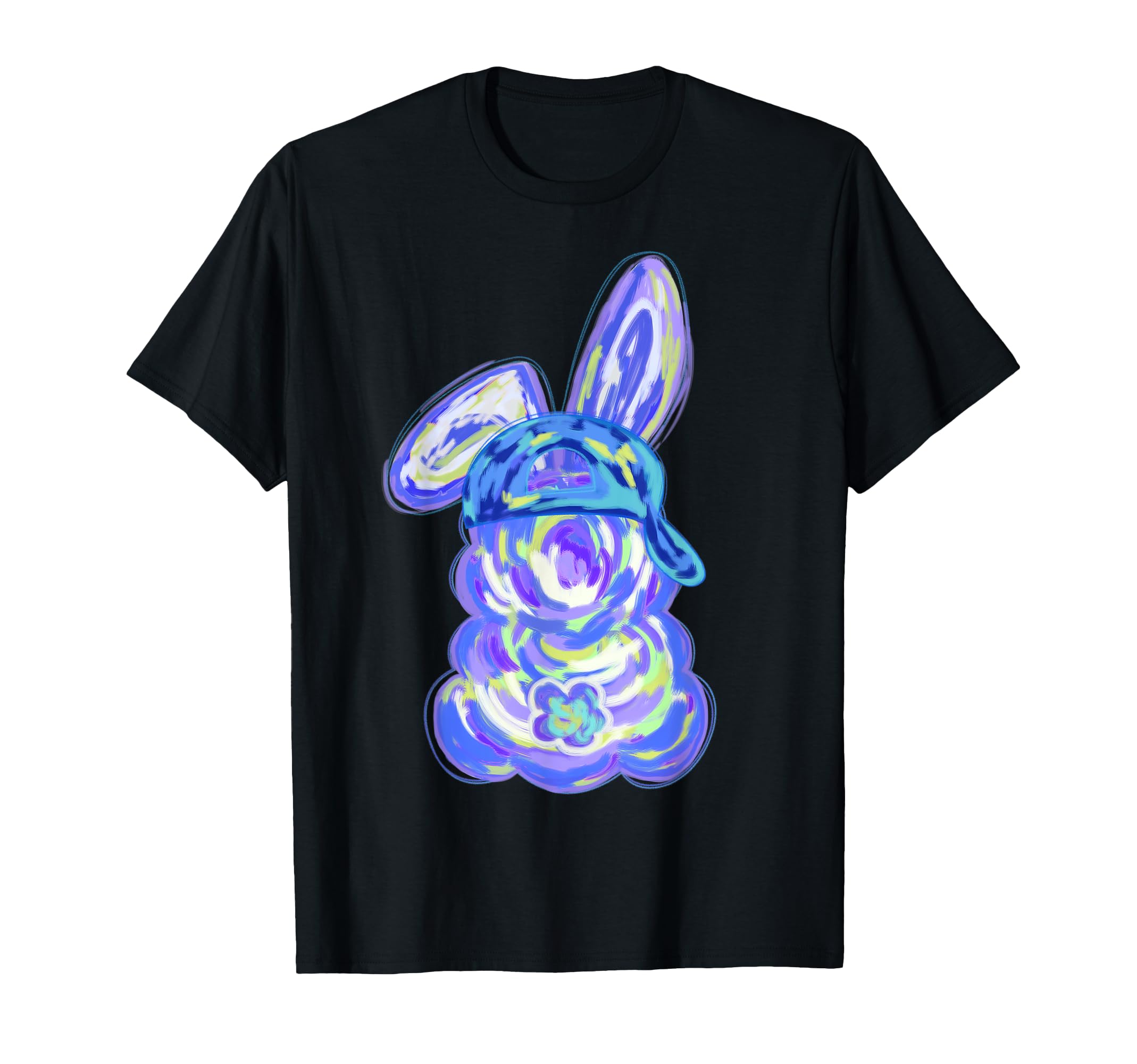 

Футболка Chicks Dig Me Easter Brushstroke Bunny Blue для малышей чёрный