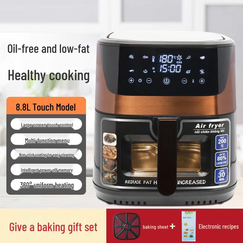 

Аэрофритюрница из нержавеющей стали большой вместимости - Полностью автоматическая и многофункциональная