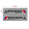 2 pz Adesivo Riflettente per Lato Portiera Auto Grafiche per Carrozzeria Decalcomania in Vinile per Mitsubishi ASX Lancer Pajero Outlander L200 Lancer EX Pajero