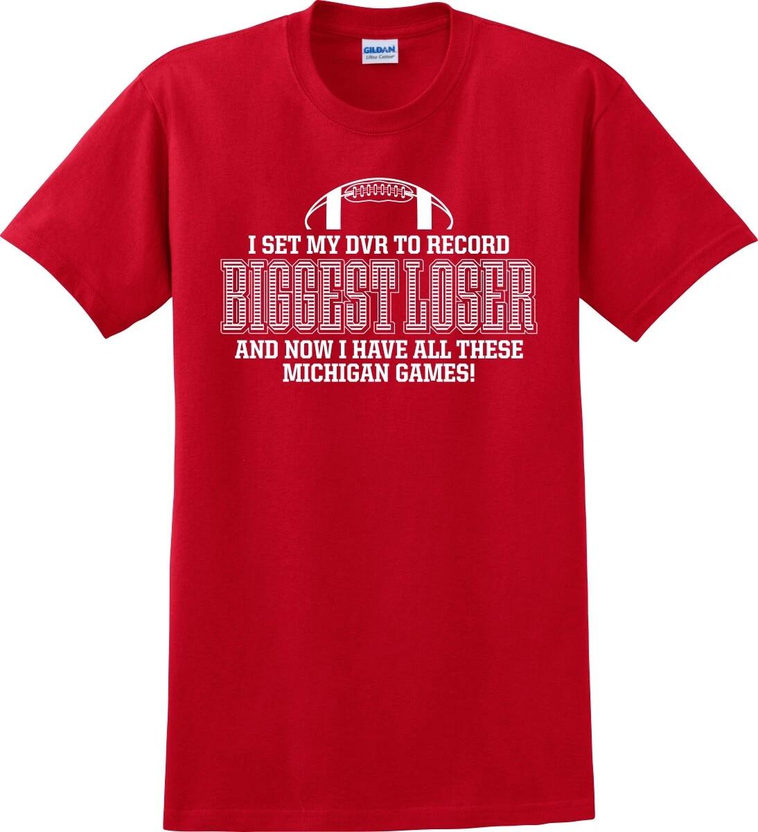 Biggest Loser Michigan Funny Unisex T shirt (S-5X) L