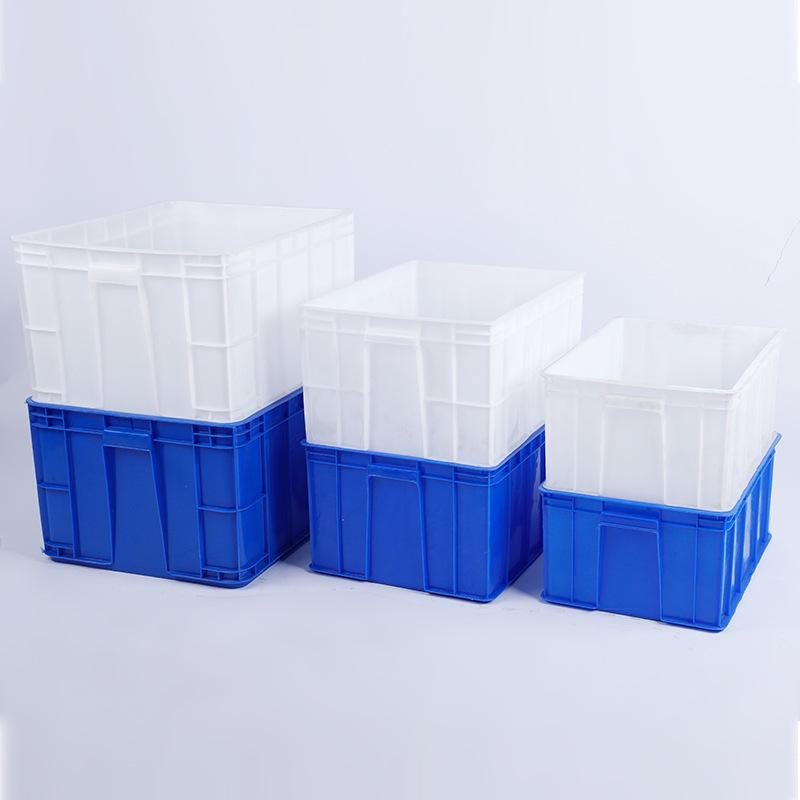 Sealed Rectangular Plastic Storage Box with Lid - Thickened for Logistics and Large Capacity
