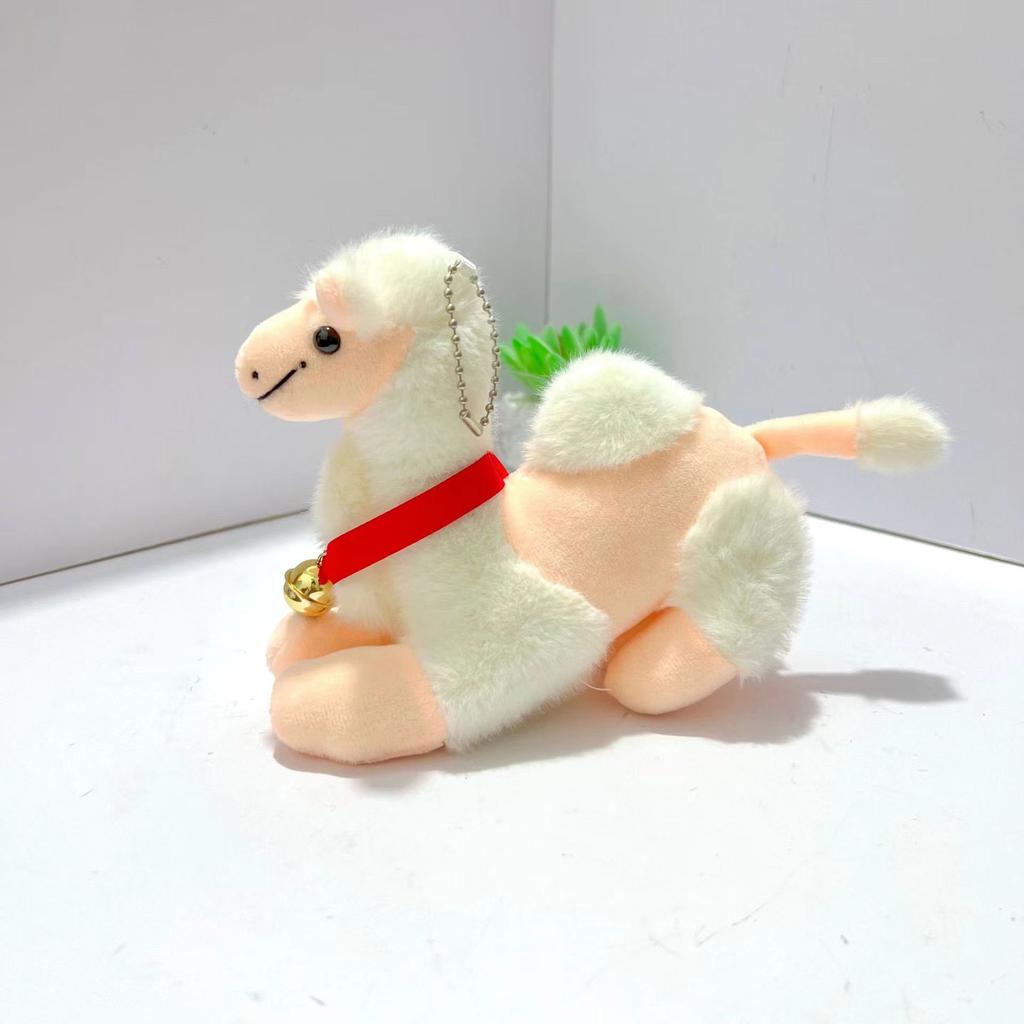 Niedlicher Tier Schlüsselanhänger Anhänger Haarball Kamel Dunhuang Kamel Puppe Xinjiang Gansu Tourismus Souvenir