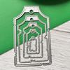 Metal Cutting Dies Hanging Tags Scrapbooking Decorative Embossing Paper Cards