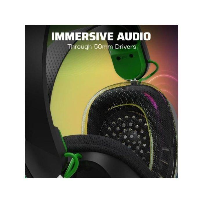 Casque sans fil - PDP - Xbox Phantom - 50 mm - 40 heures - Microphone isolant