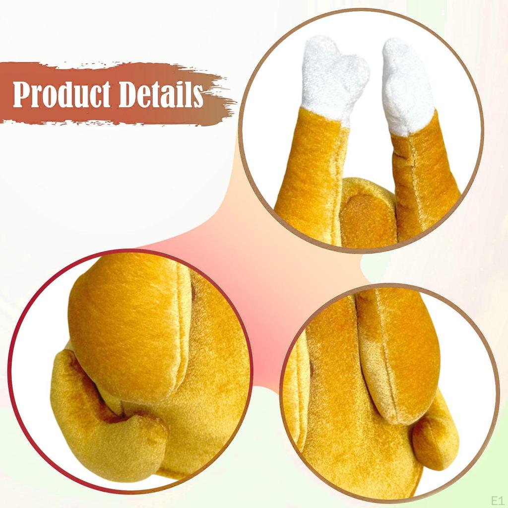 Klobouk pečeného krocaního na Den díkůvzdání Ručně vyrobený kostým pro Role Playing Festival