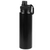 Sport Insulated Bottle Black Stainless Steel Double Wall Vaccum 800ml Insulated Sports Water Cup for Travel Daily