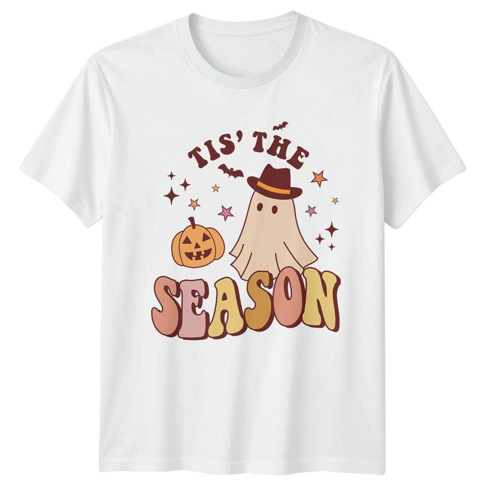 Tis The Season Unisexs TShirt Retro Western Halloween Gift For Her S