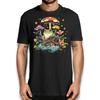 Frog On Mushrooms T Shirt Frogs Lover