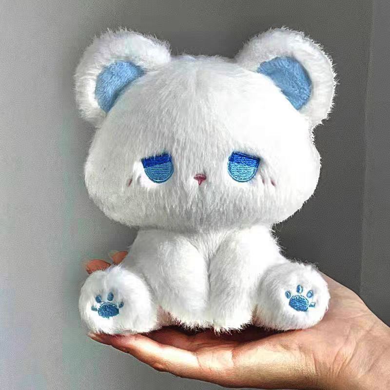 New couple ins doll cute silly plush emo doll bear gift girl toy