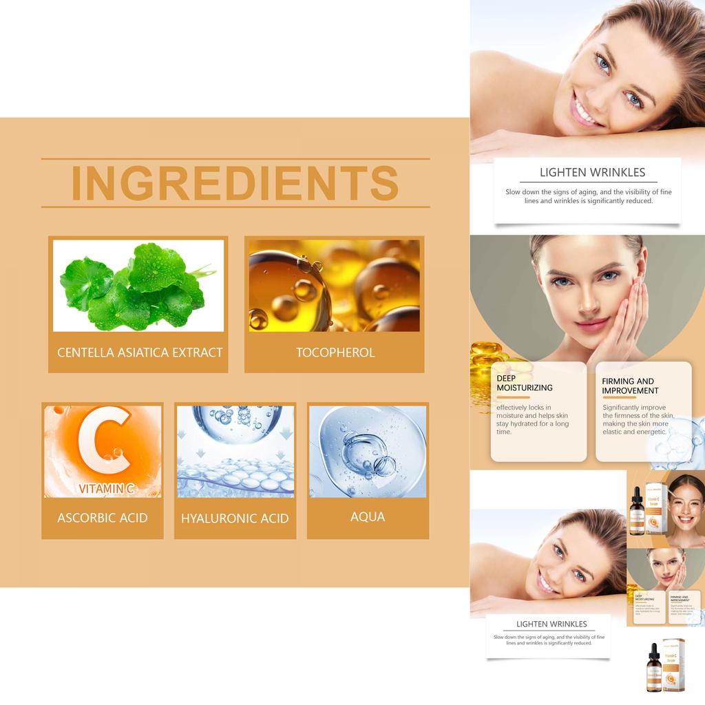 West Month Nourishing Facial Serum For Enhancing Elasticity And Brightening Skin