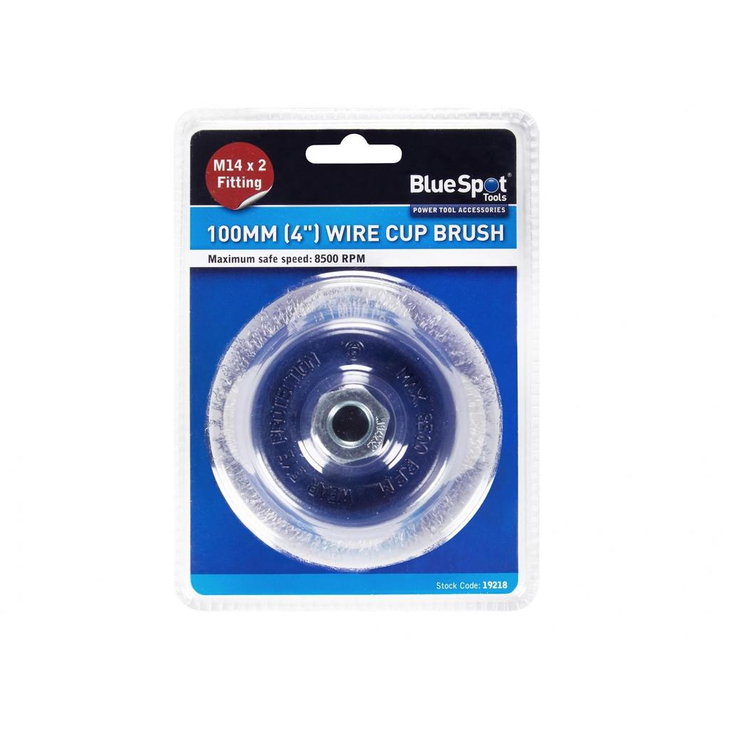 Bluespot Tools Steel Wire Cup Brush