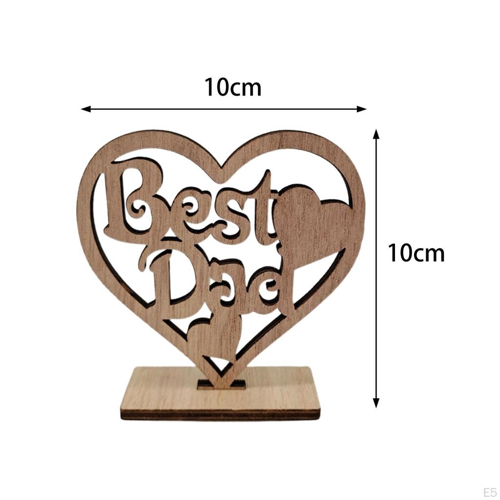 Decoration Desk Ornament Best Gifts for Dad Appreciation Decorative Sign Thoughtful Show How
