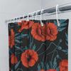 Popular Peony Bathroom Decoration Curtain Art Print Home Decor Showershower Liner Organizer