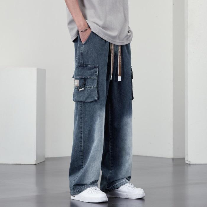 Neue amerikanische Work-Jeans für Herren für Frühling und Sommer