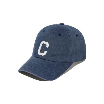C Logo Cozy Fit Washed Ball Cap Navy CO2606CA05NA 441671