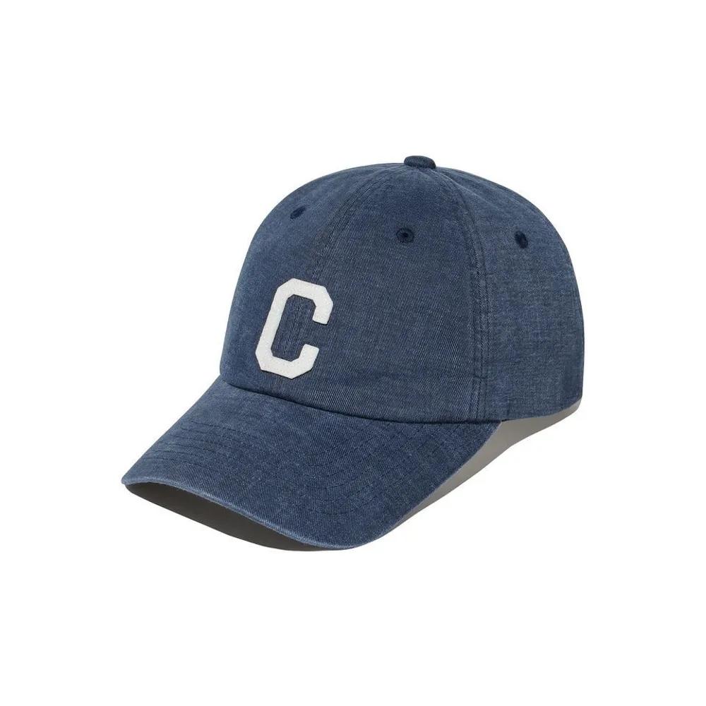 C Logo Cozy Fit Washed Ball Cap Navy CO2606CA05NA 441671 F