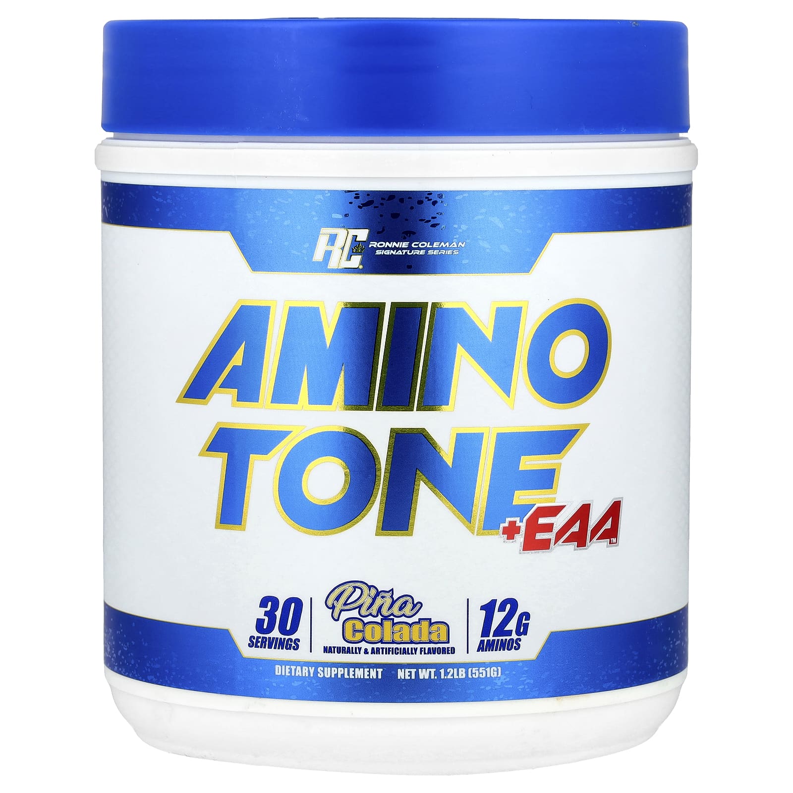 

Signature Series, Amino Tone + Eaa™, Pina Colada Flavor, 551G (1.2Lb)