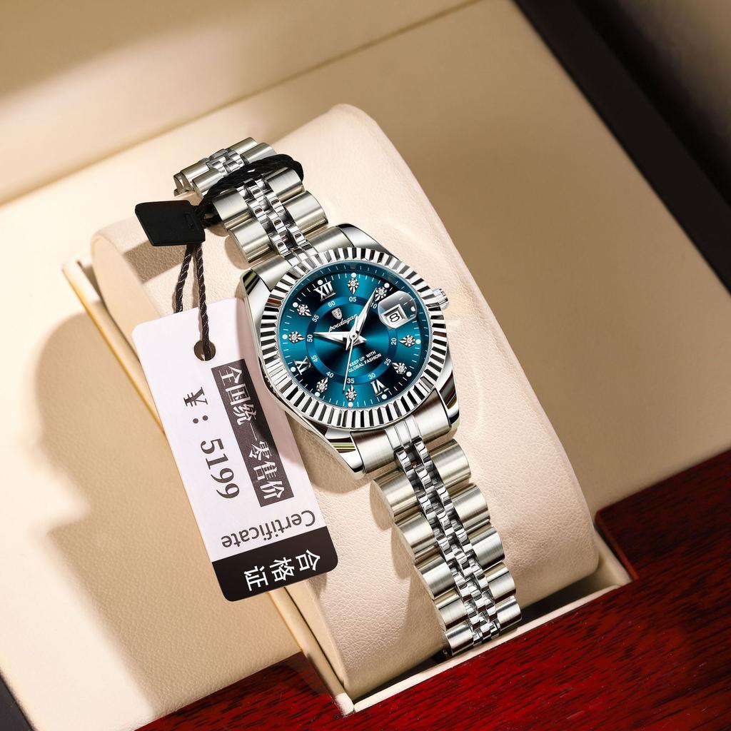 Orologio da Donna Lussuoso Luminoso al Quarzo