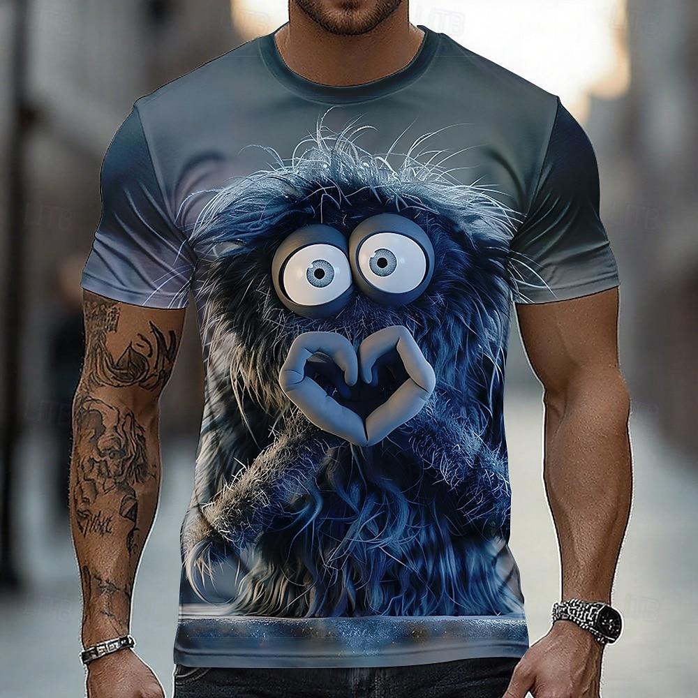 Hawaiian T-shirt Top Street Summer New Polynesian Style 3D Printed Men's Oversized Hip Hop Casual Short Sleeve Crewneck T-shirt