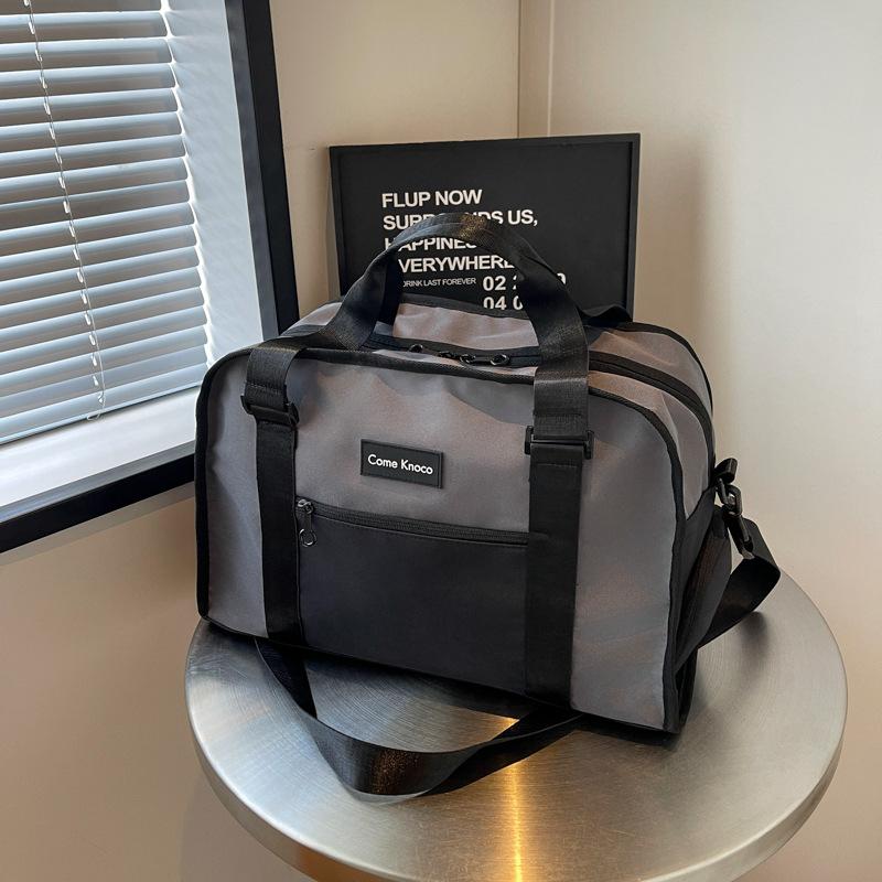 

Дорожная сумка для женщин, легкая, дорогая, вместительная, портативная и модная для мужчин, для хранения вещей в дороге, для посадки на борт серый