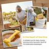 2Pcs Portable Honey Bucket Rack Yellow Beehive Frame Holder Frame Grip Holder  Pouring Honey