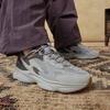 Li Ning Nai Ye 2.0 Comfortable Versatile Thick Sole Height Increasing Wear Resistant Non Slip Low Top Casual Shoes Men Casual Shoes Gray AGCU355-1