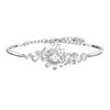 Gema Rhodium Plated Bangles Women's Silver 5644681