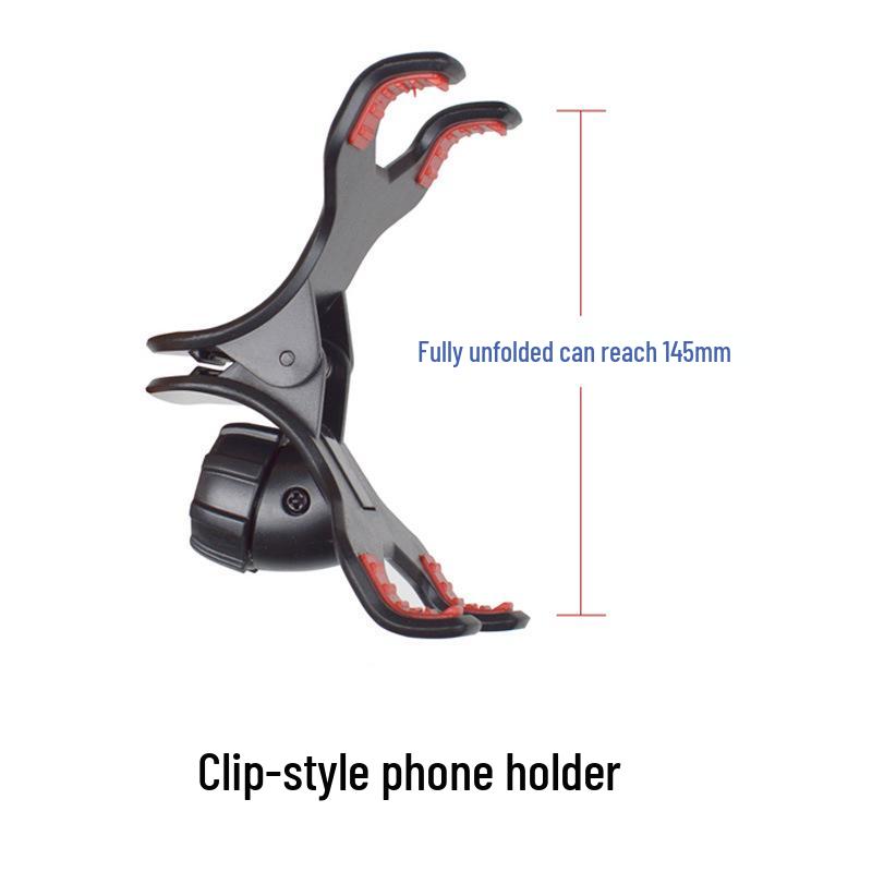 Multi-Camera Phone Holder with Mic Mount & Fill Light