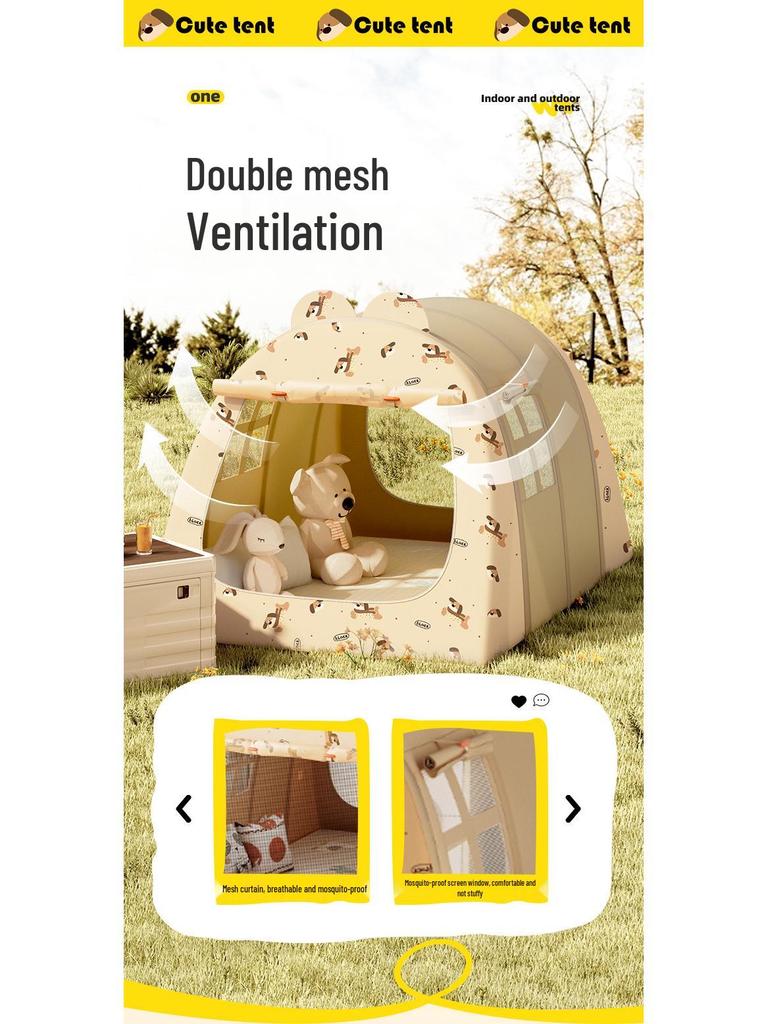 Children's Indoor/Outdoor Portable Play Tent - Secret Base 