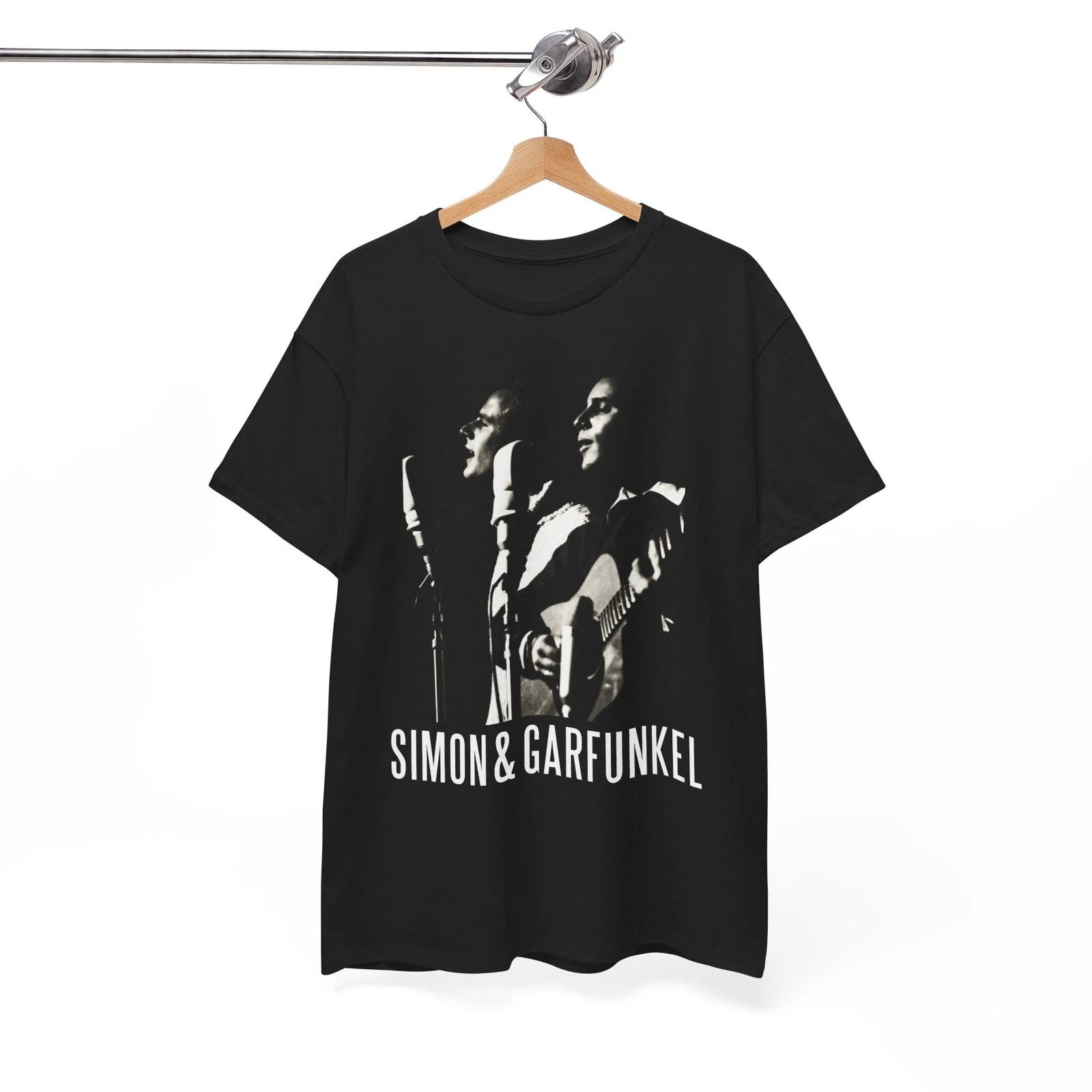 

Simon and Garfunkel T Shirt, Music Band Rock Roll Tee, All Size 5Xl Unisex Shirt 4XL