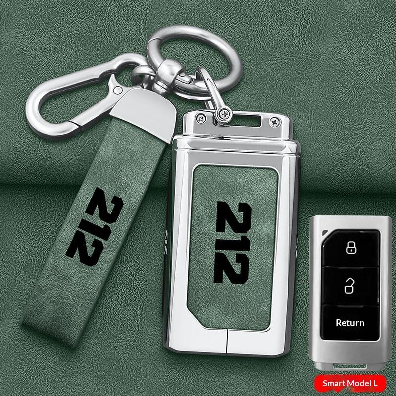 Для Baic Baw Beijing 212 T01 Сплав цинка Кожа Противоударный Противоцарапающийся Брелок Чехол для брелока Противоцарапающийся Автоаксессуары