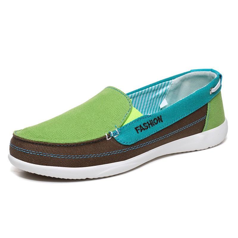 Уличные конфетные тканевые туфли ленивые туфли кеды на плоской подошве низкие 35
