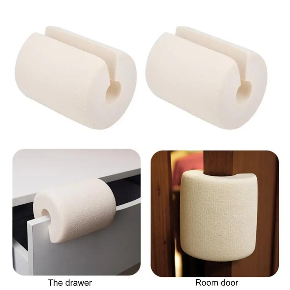 1PC C Shape Doorways Door Clip Finger Protector Card Lock Foam Door Stopper Door Stops Locks