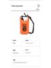 Outdoor PVC Waterproof Backpack for Beach, Rafting & Swimming