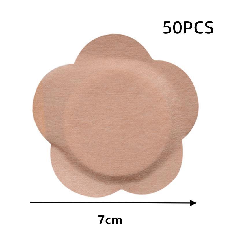 50Pcs/Set Replacement Disposable Castor Oil Pack Self-Adhesive Adhesive Navel Stickers Seepage Resistant Belly Button Protectors