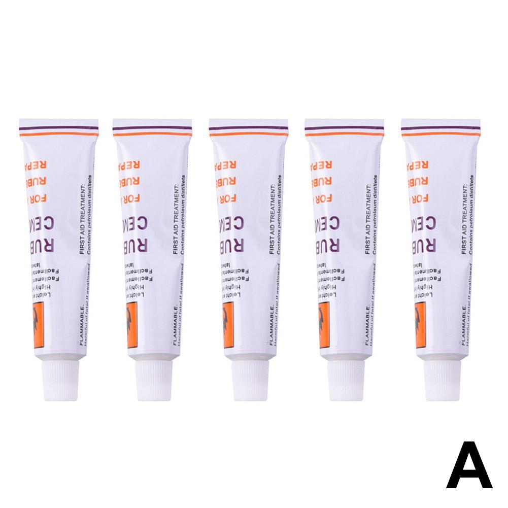5Pcs Tire Repair Glue For Bicycle Motorcycle Tires Adhesive Tools Tube Cycling Repair Puncture U5S9