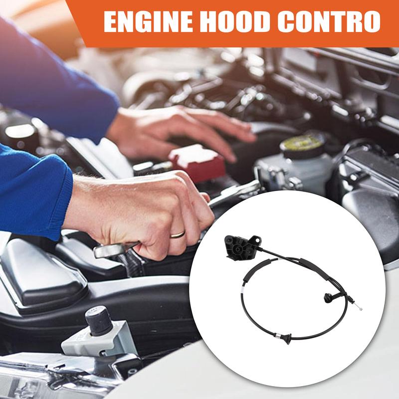 Efficientt-MB6B-16B975-AA Car Front Hood Control Cable Lasso Assembly For Ford Mondeo - MB6B16B975AA