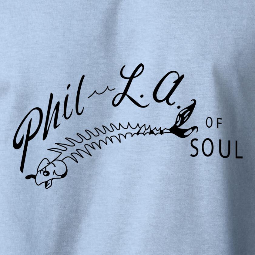 

Phill L.A. of Soul Boogie The StylisticS The Delfonics LP S-6 Tee Unisex T-Shirt S