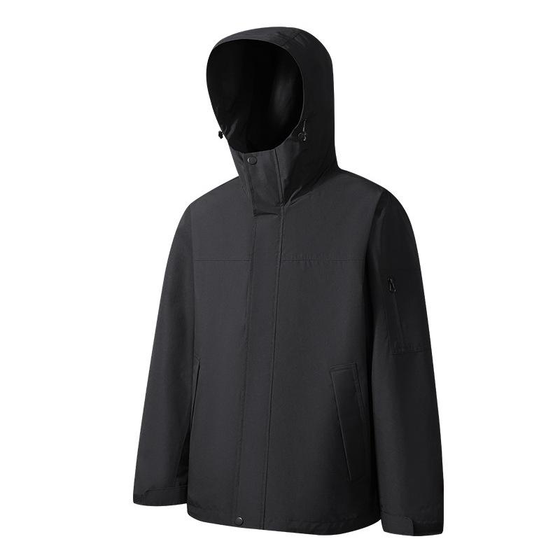 

25-Color Block Windproof Waterproof Windbreaker for Men and Women - Outdoor Sports YKK Travel Jacket 3XL