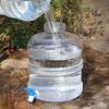 18.9L Pure Water Bucket with Faucet Water Storage Container Large Capacity Camping Water Bucket for Self-Driving Tour