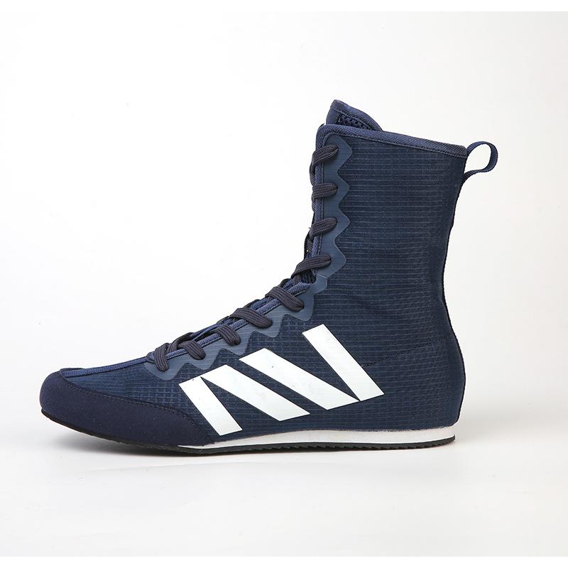 Boxing Shoes Men's and Women's Martial Arts Sanda Competition Training Non-slip Wear-resistant Light Fighting Free Fighting Wrestling Shoes