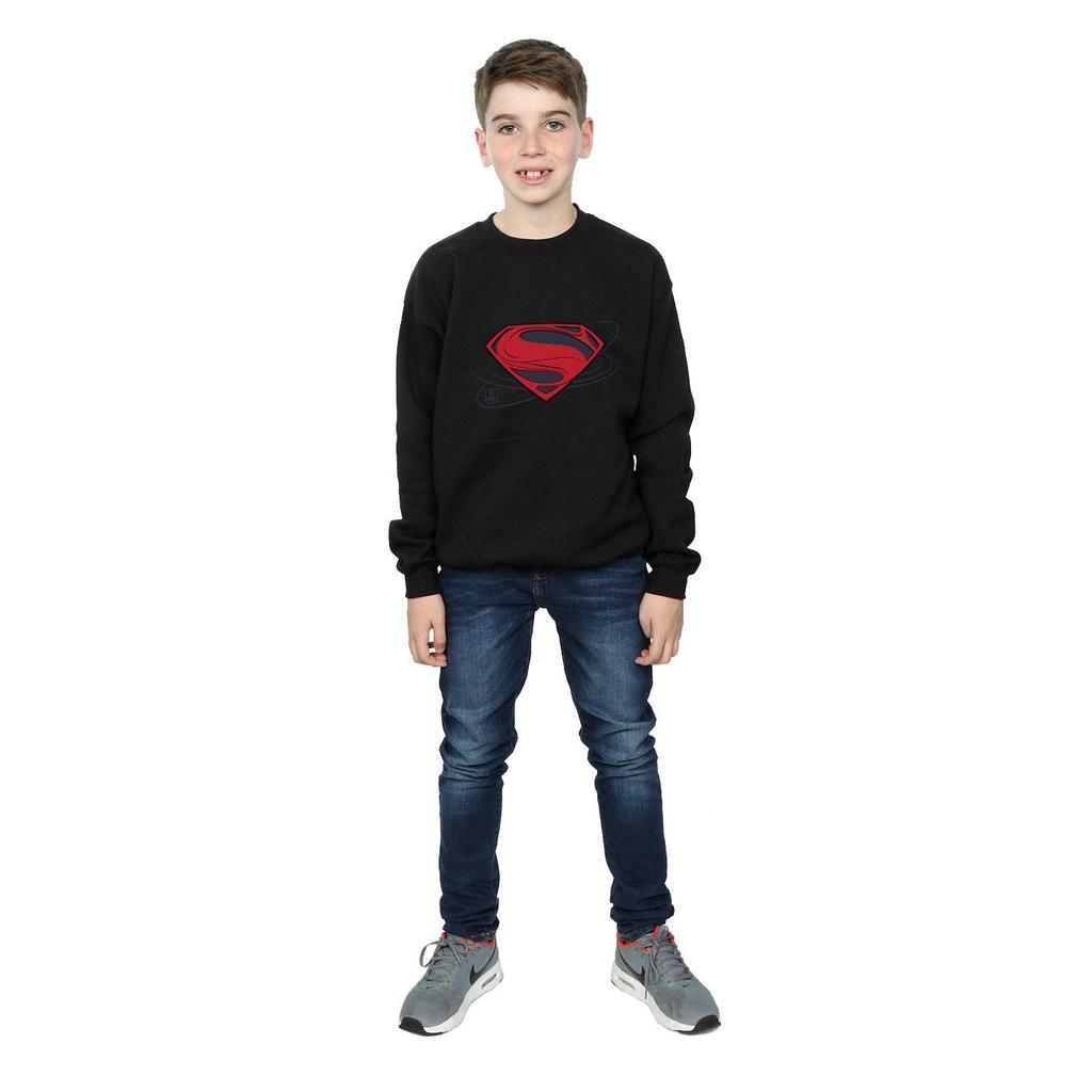 DC Comics Boys Justice League Movie Superman Logo Sweatshirt