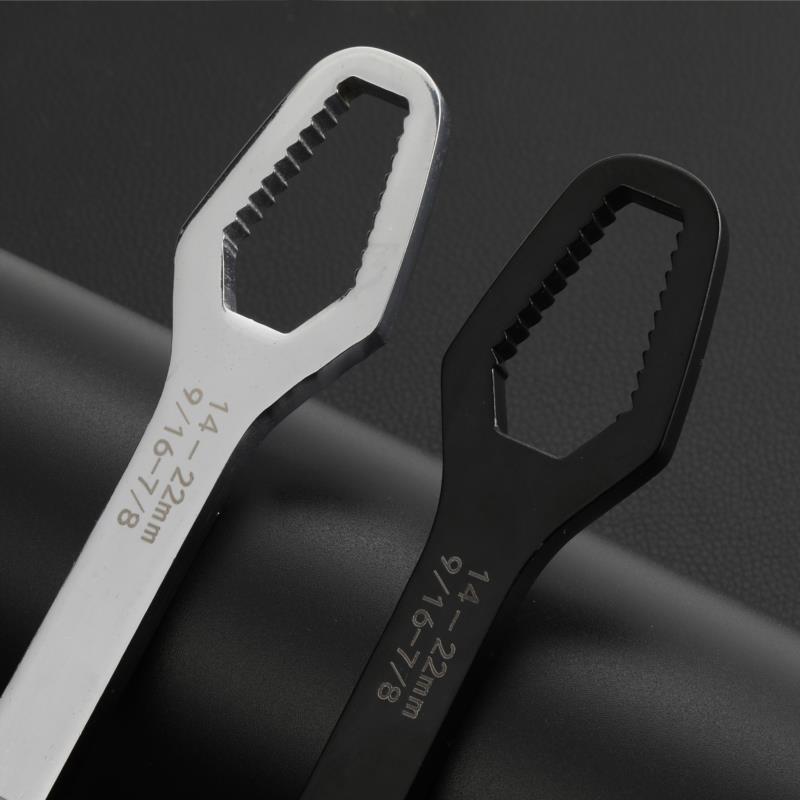 Universal Wrench Adjustable Wrench 8-22Mm Ratchet Spanner Car Repairing Tools